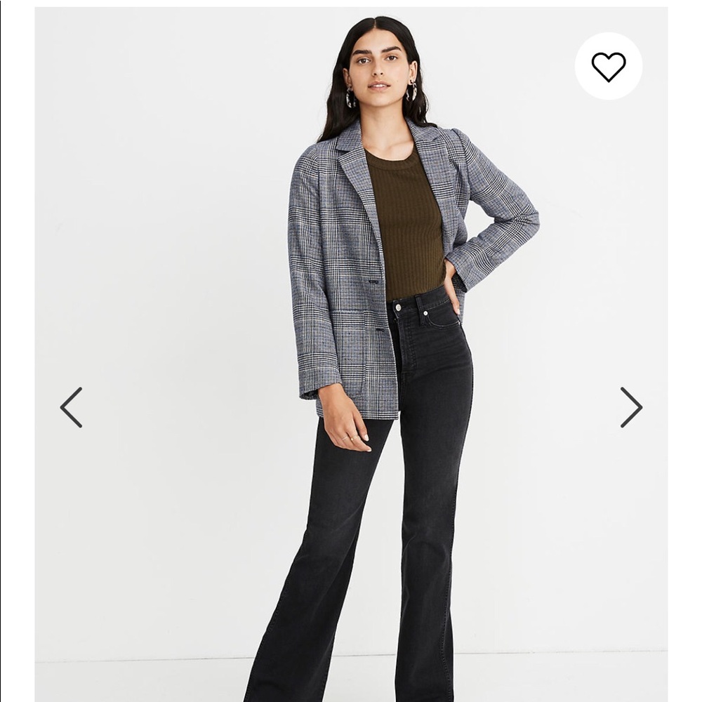 NWT Madewell high rise flare jeans size 26PT